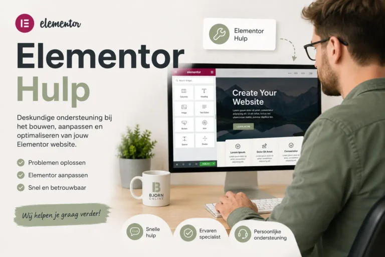 Elementor hulp