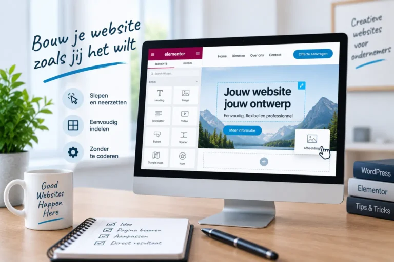 Bouw je website zoals jij wilt