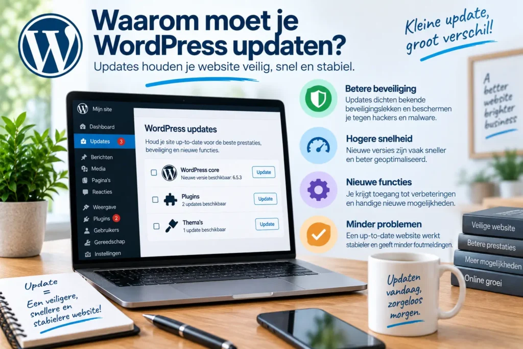 Waarom WordPress Updaten_