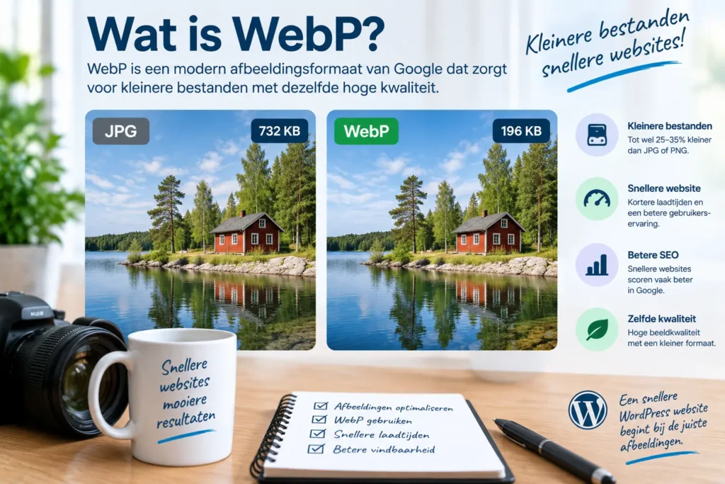 Wat is WebP_ Kleinere bestanden, snellere websites