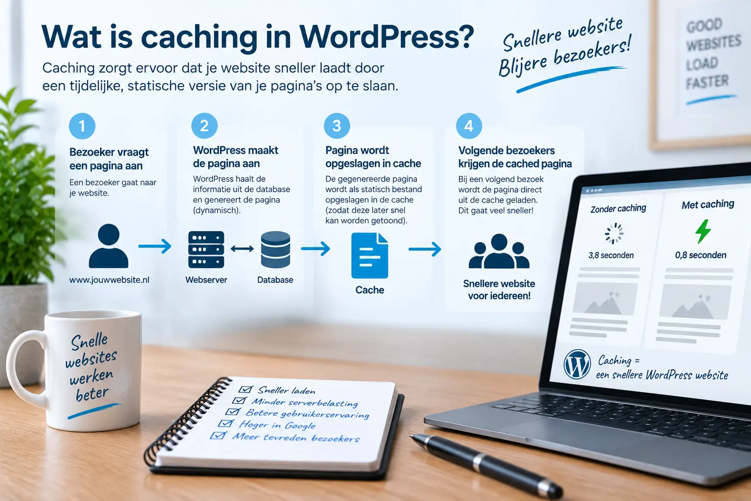 Wat is caching in WordPress_