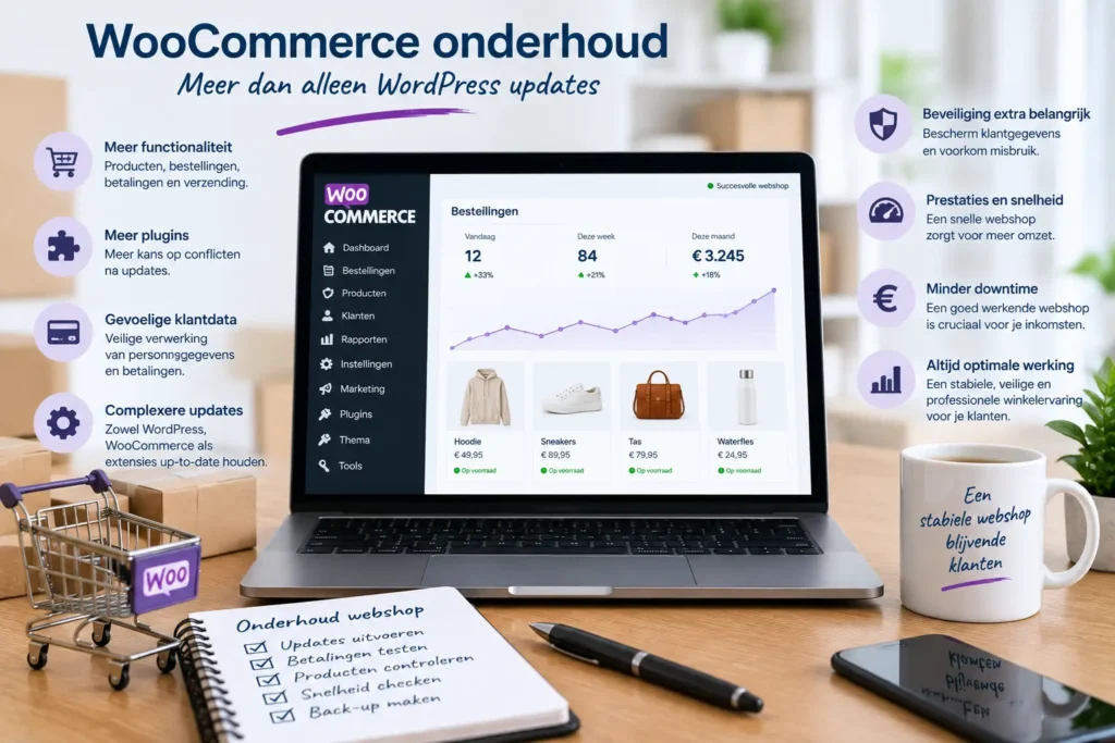 WooCommerce onderhoud
