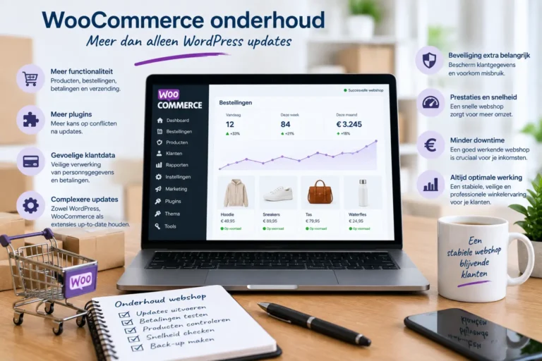 WooCommerce onderhoud