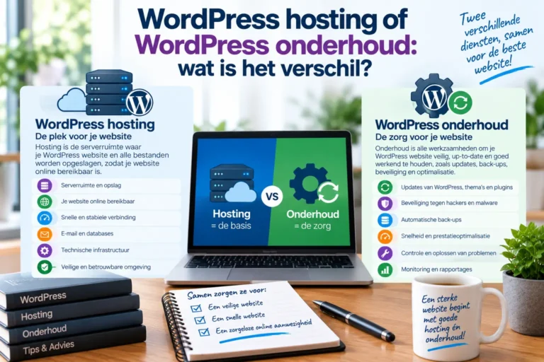 WordPress hosting of WordPress onderhoud