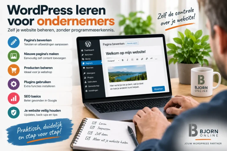 WordPress leren voor ondernemers